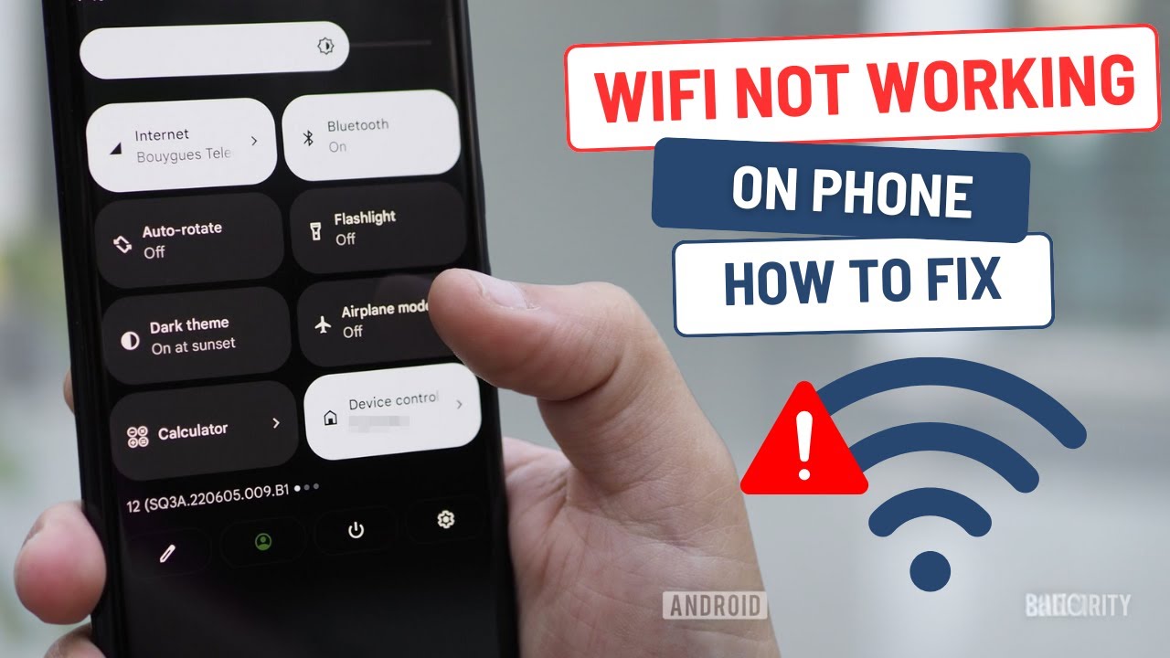 มือถือเปิด WiFi ไม่ได้ เกิดจากอะไร