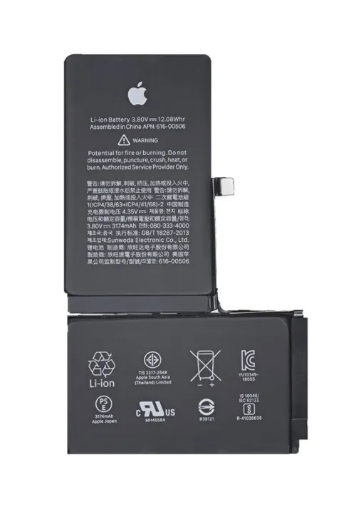 Battery Apple iPhone XS Max (+25%)